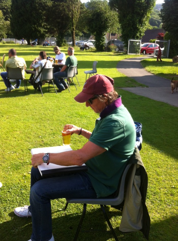 Mike O'Donovan, the MODfather checks his stats.