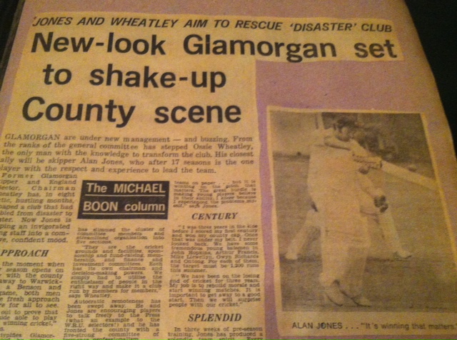 Alan Jones set his sights on the Lord's final