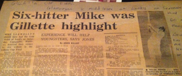 Western Mail's take on the  day