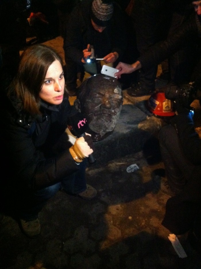 'So Mr Lenin, tell me how you feel'