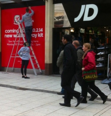 Wales football team away kit