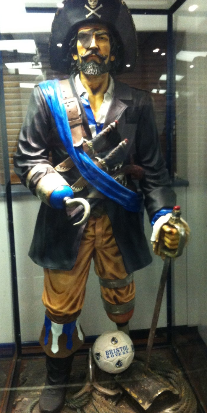 Pirate at Bristol Rovers v Oxford United
