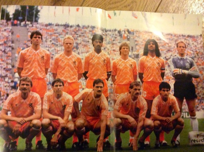 Holland v Wales 1988