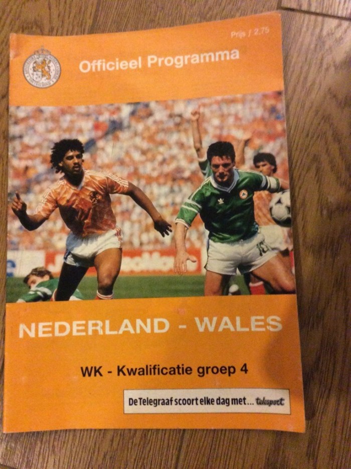 HJolland v Wales 1988