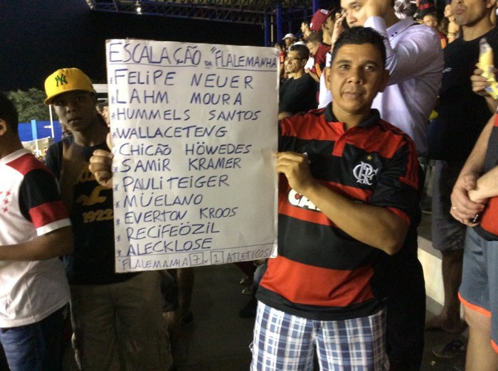 Flamengo v Atletico PR in Macae