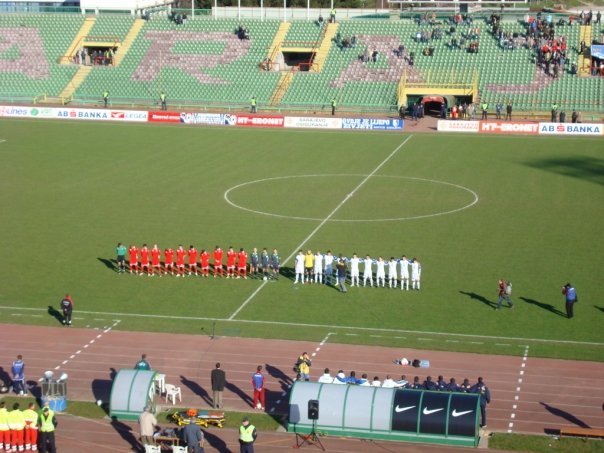 Bosnia v Wales, Sarajevo 2008