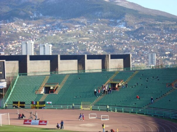 Bosnia v Wales, Sarajevo 2008