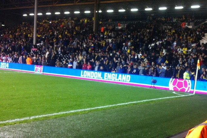 Colombia v USA, Craven Cottage