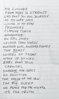 Peter Perrett, The Garage