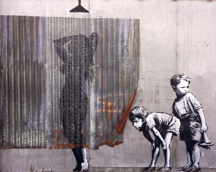 Banksy at Dismaland