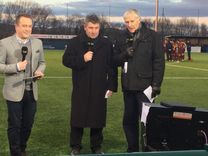 Osian Roberts., Dai Davies , Dylan Ebenezer